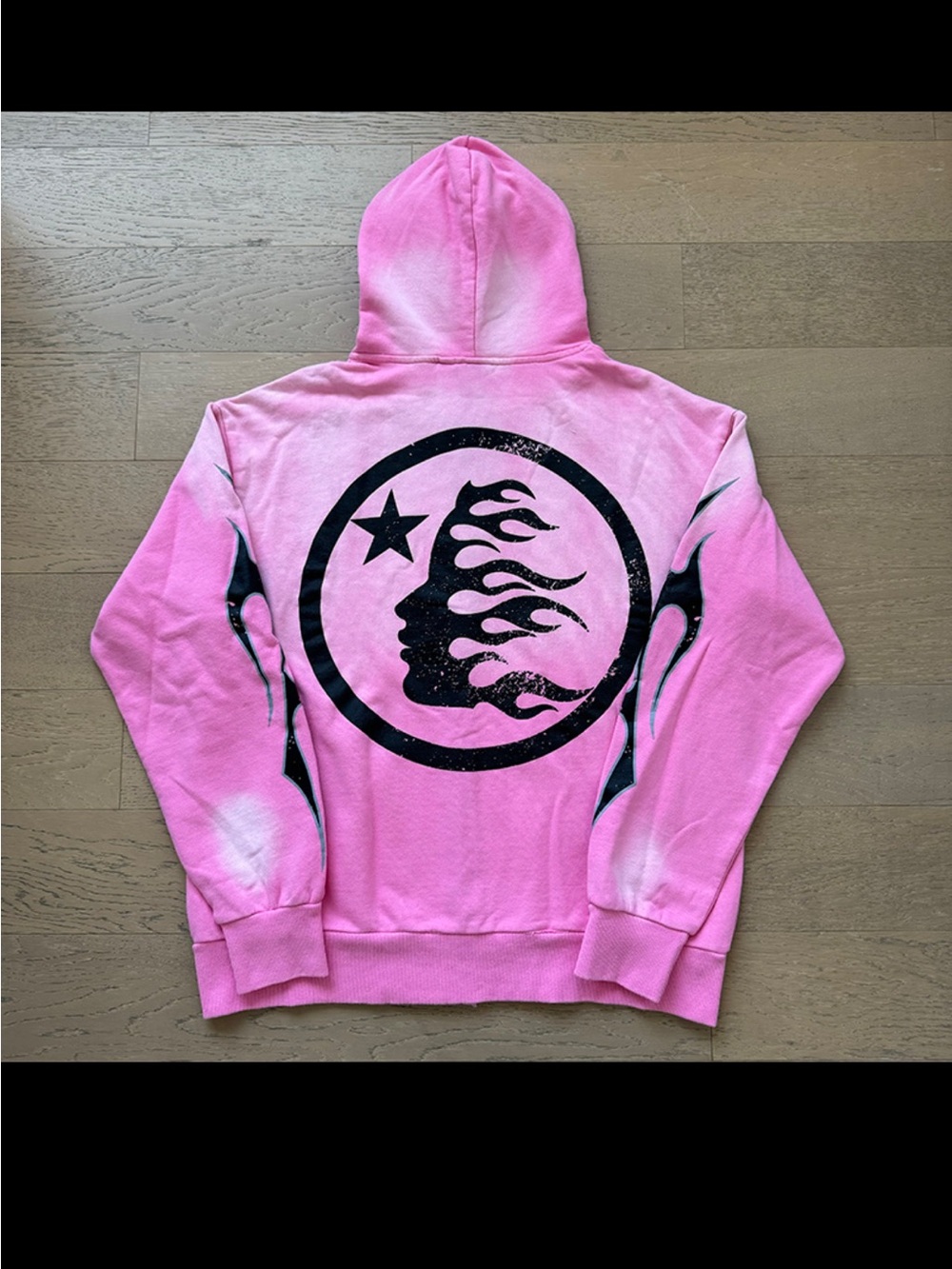 Hellstar Sports flame zip up